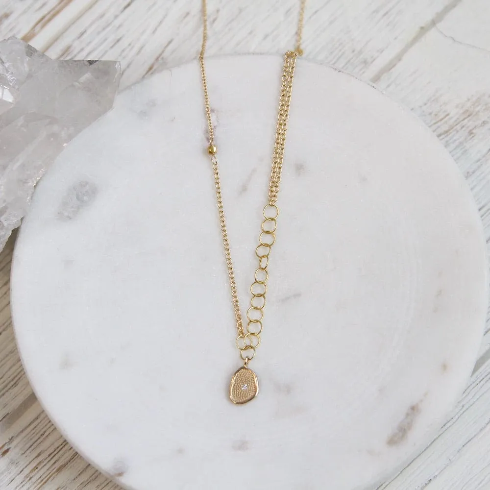 Small Gold 'Stardust' Necklace