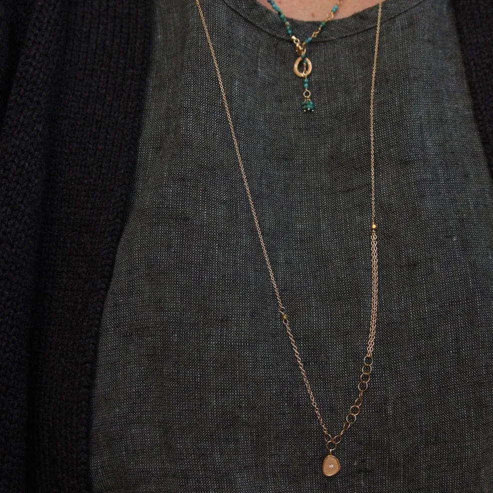 Small Gold 'Stardust' Necklace