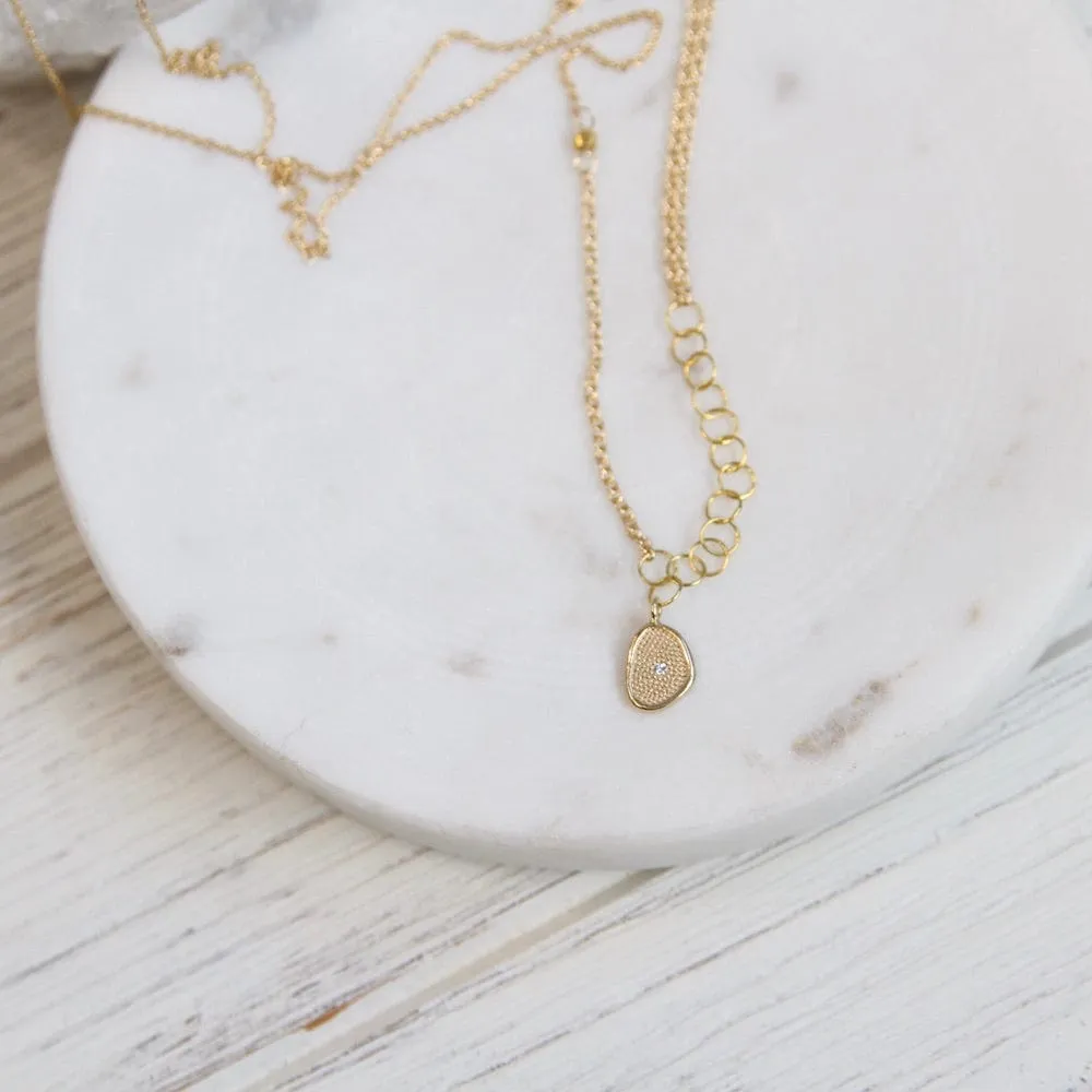 Small Gold 'Stardust' Necklace