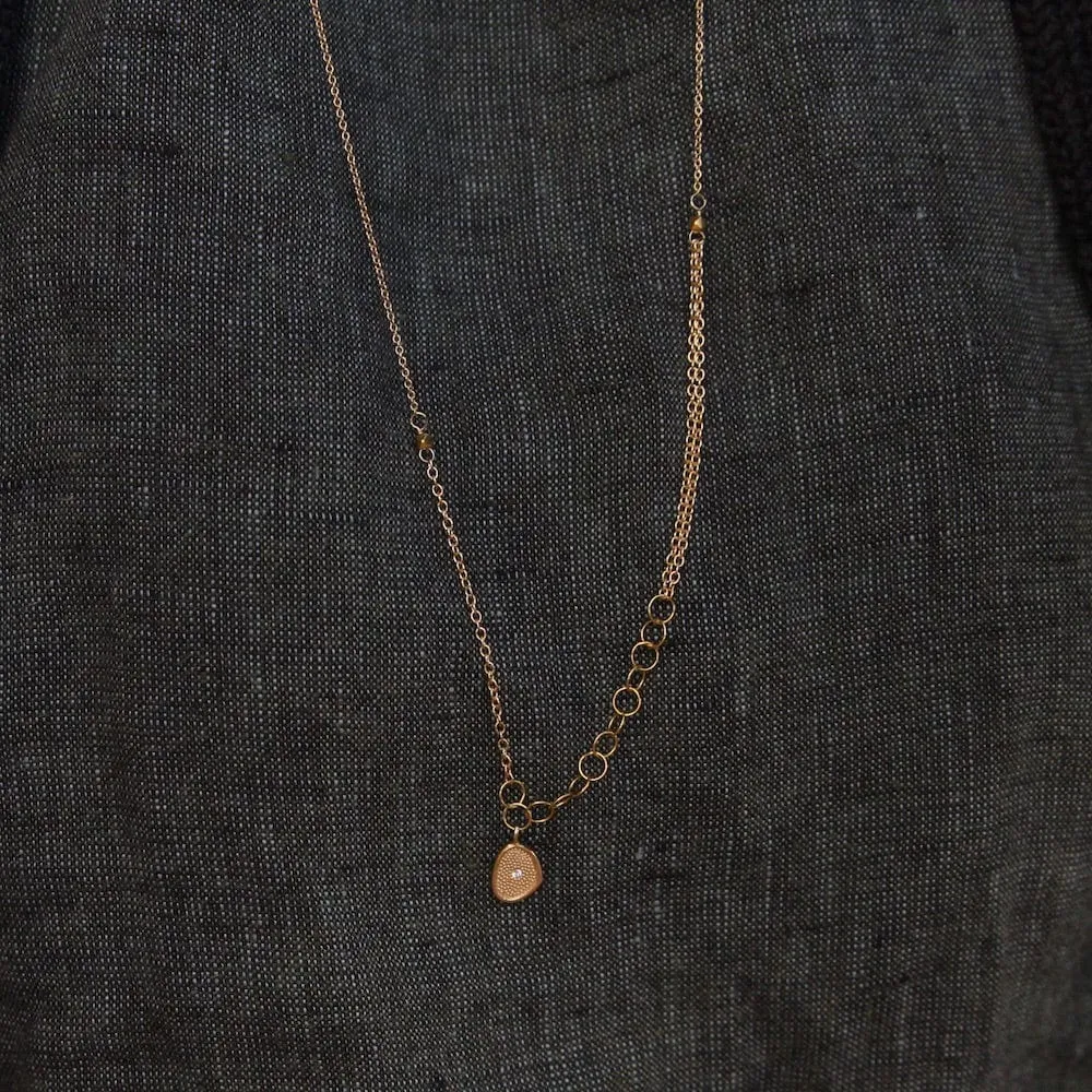 Small Gold 'Stardust' Necklace