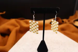 Square Earrings by Sarah Tucker