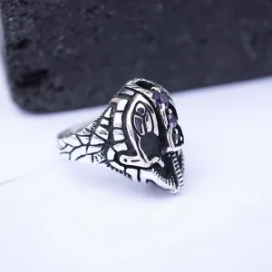 Statement face ring HELMET