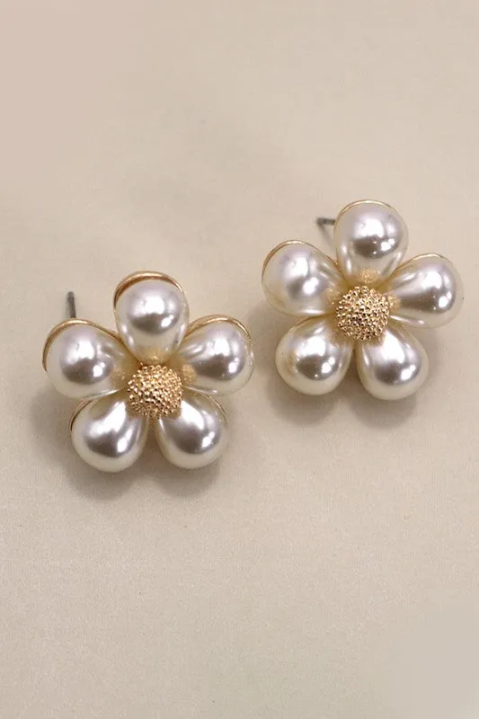 Stunning Flowers Post Earrings