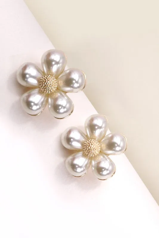 Stunning Flowers Post Earrings