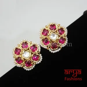 Sunaira Kundan Studs with Pearls/ Sabyasachi Inspired Studs