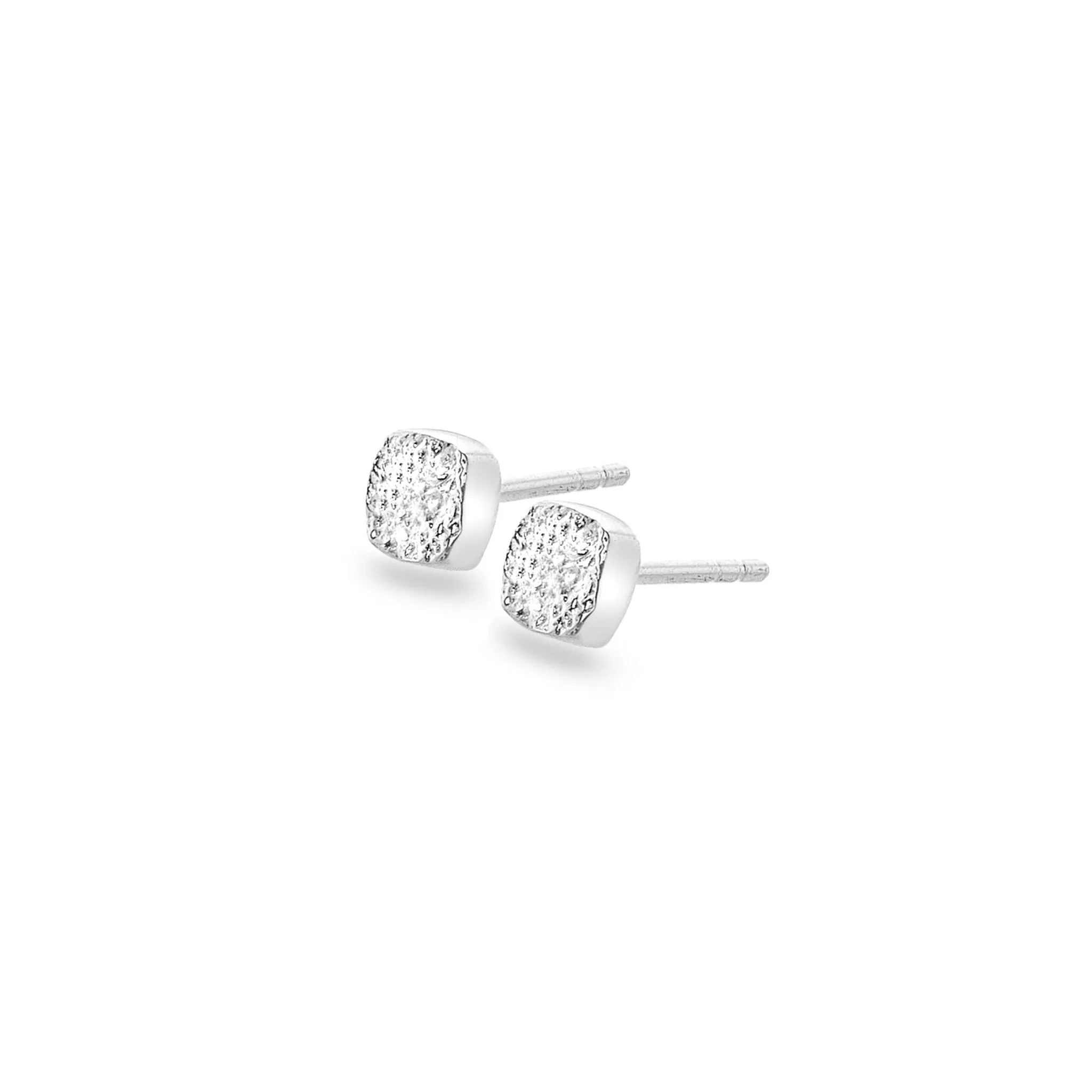 Textured Square Studs