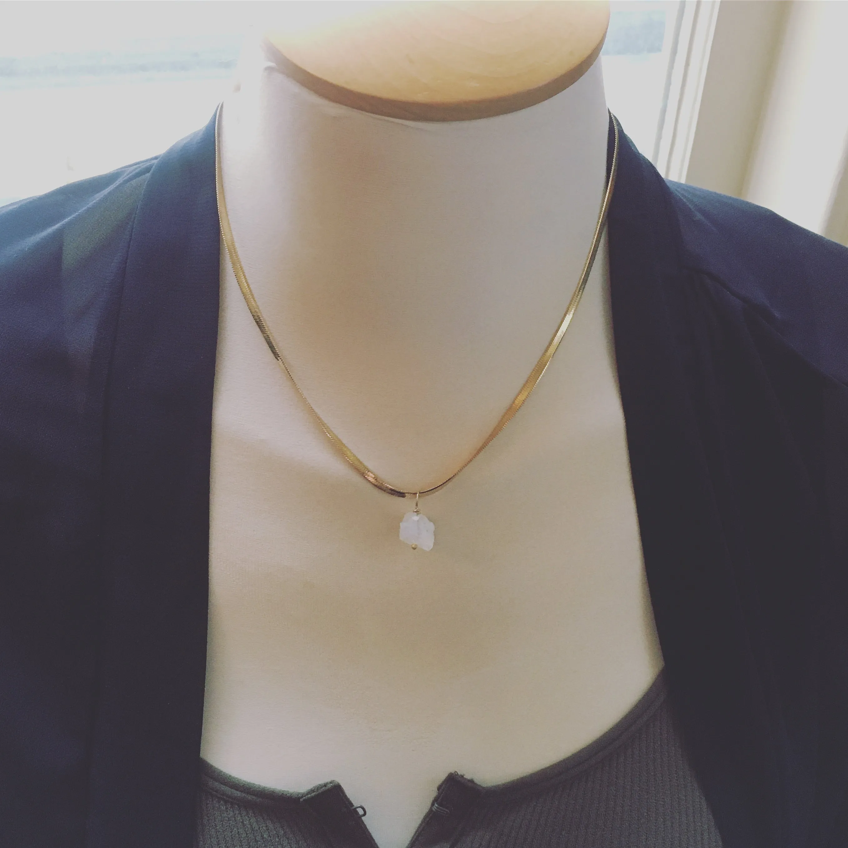 The Faylyn Crystal Quartz Necklace