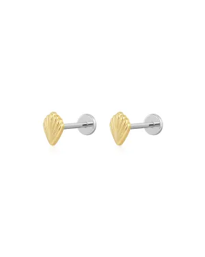 The Sea Shell Studs