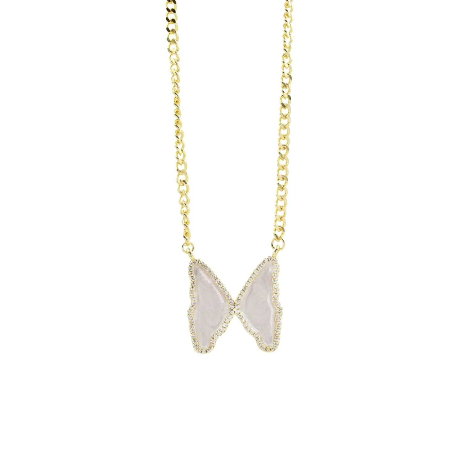 Treasure Jewels Shimmering Flutter Necklace