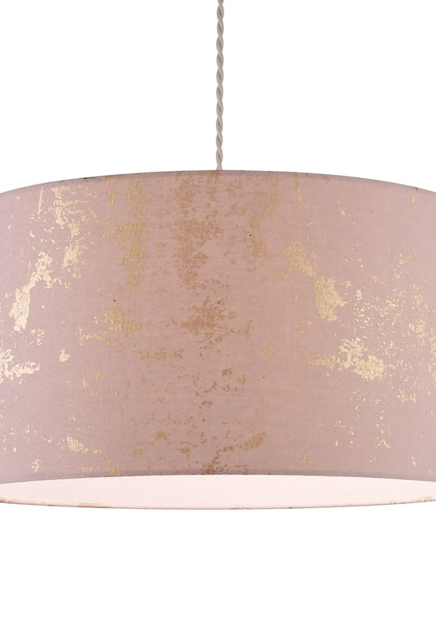 Village At Home Frankie Pendant Shade - Blush Pink | Rose Gold