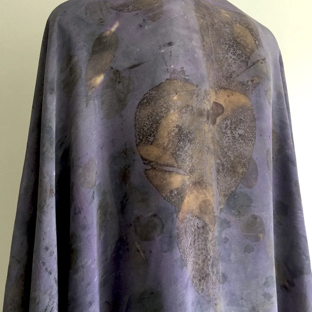 'Water Lilies. Ode to Claude Monet' - Silk Cape No.1