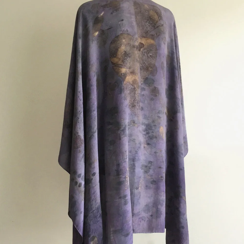 'Water Lilies. Ode to Claude Monet' - Silk Cape No.1