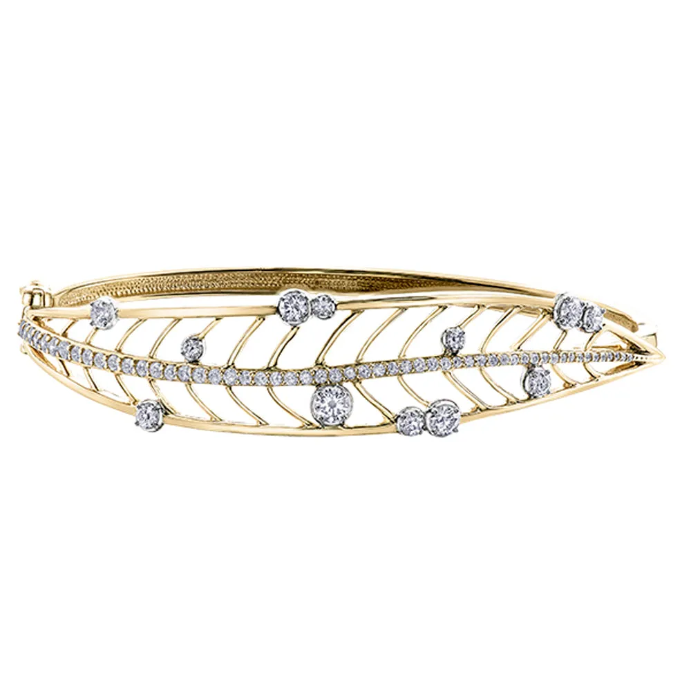 Willow Canadian Diamond Bangle Bracelet