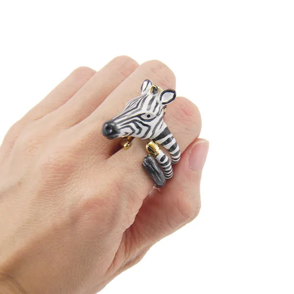 Zebra 3 Pieces Set Ring