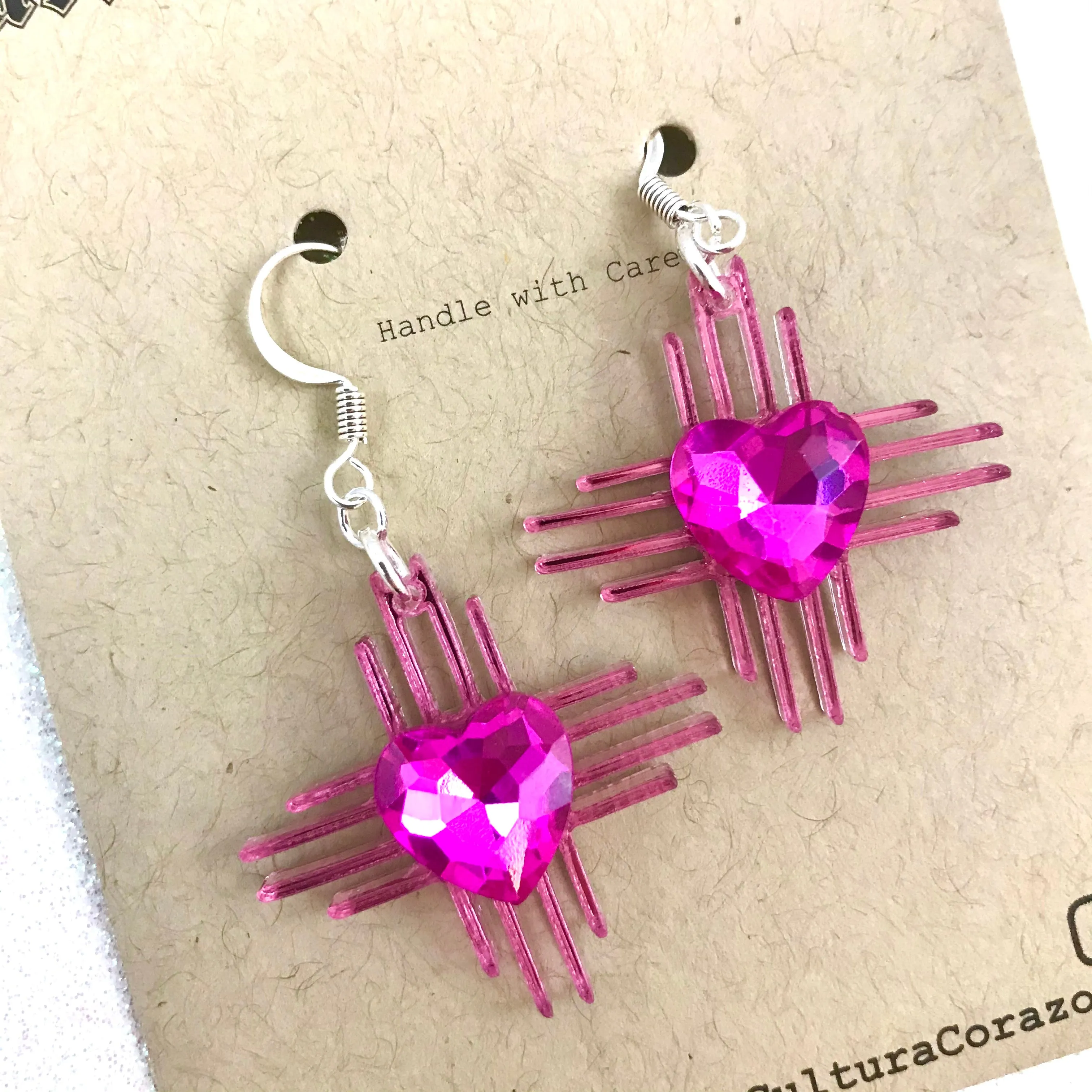 Zia Valentina Heart Earrings